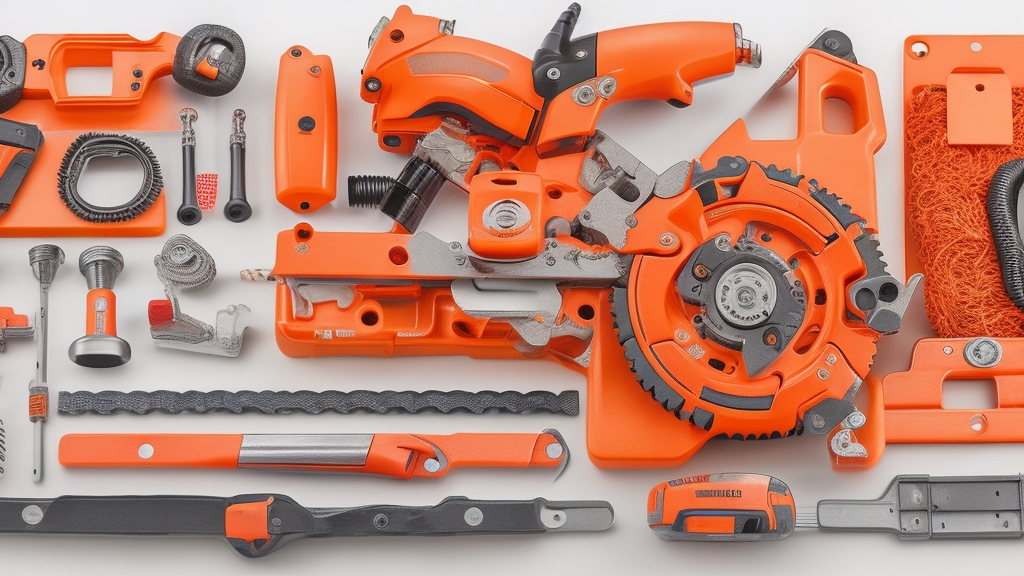 Költséghatékony láncfűrész karbantartási felszerelés szervezett pótalkatrészekkel és többszörös lánc rotációval